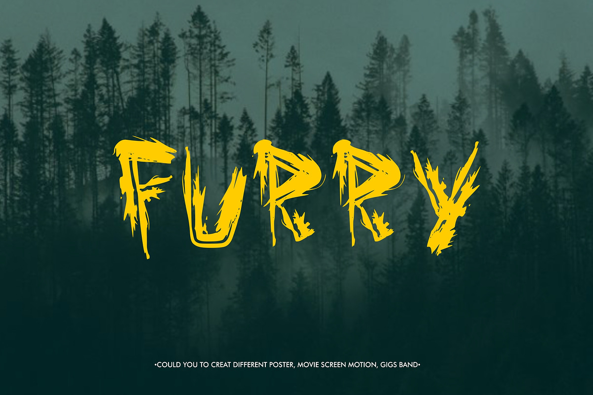 Vetican Brush Font preview 3
