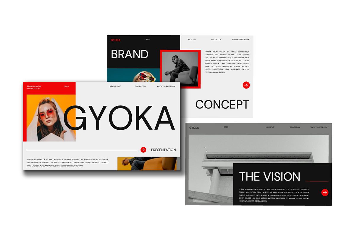GYOKA Brand Fashion Keynote, a Presentation Template by Yoth Studio (Photo 3 of 7)