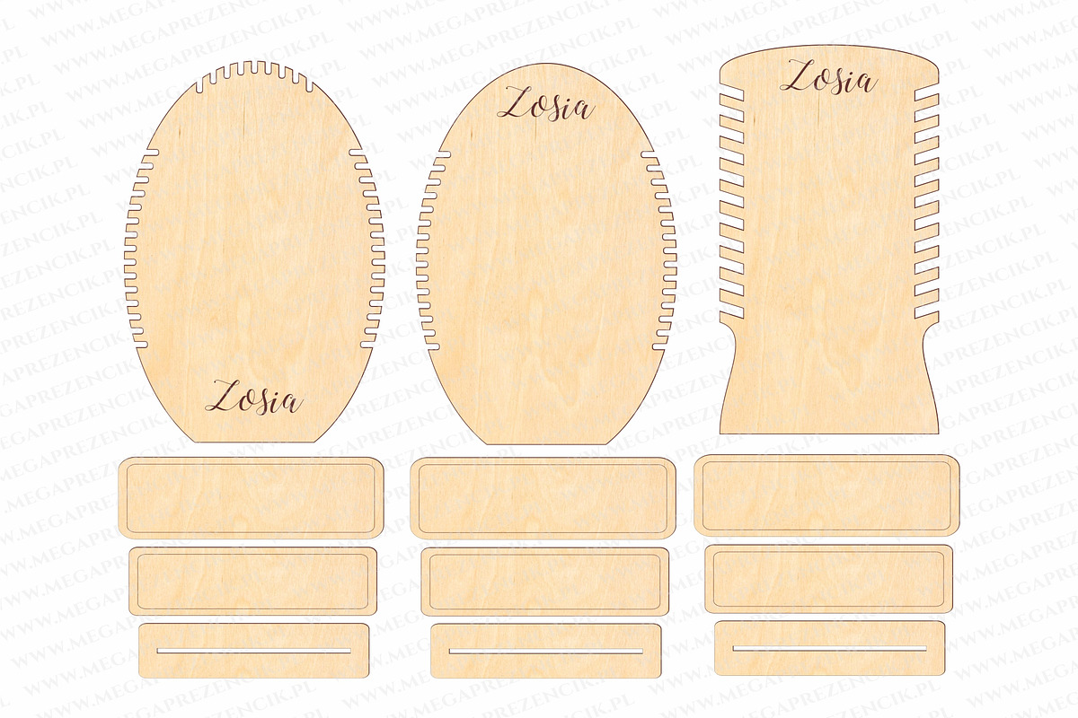 Plywood jewelry stand laser cut svg, a Pattern Graphic by MegaPrezencik (Photo 4 of 8)