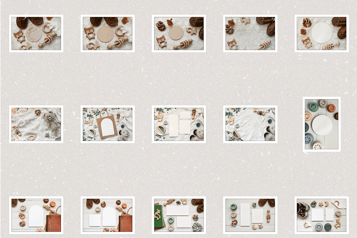 Boho Baby Mockup + Photo Bundle, a Books & Magazine Mockup by Ashley Alexandra Design (Photo 10 of 10)
