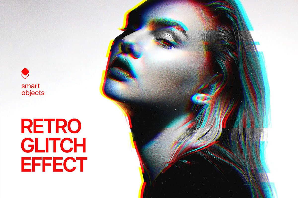 Anaglyph Glitch Photo Effect, a Layer Style Add-On by Design Squad (Photo 1 of 3)
