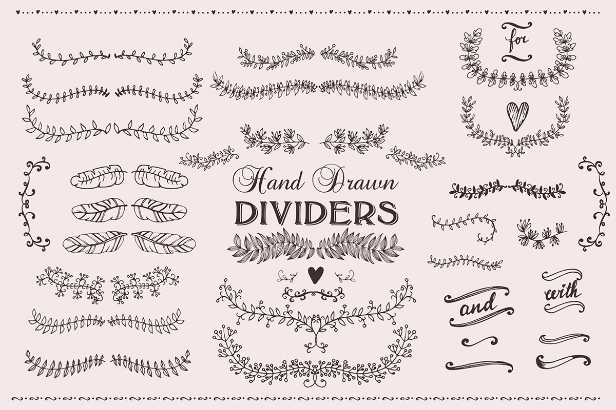 Designer's Hand Drawn Vector Kit preview 4