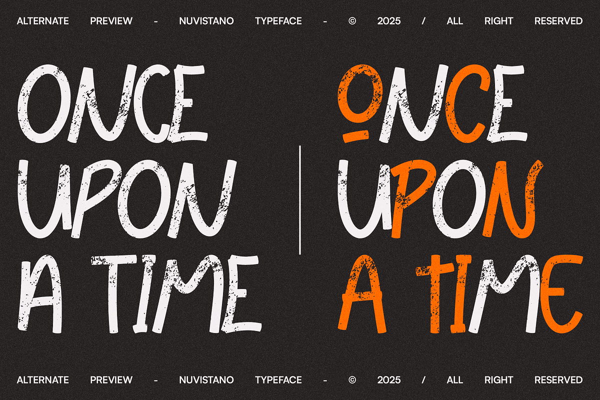 Nuvistano - Grunge Brush Font, a Font by Indotype Foundry (Photo 4 of 10)