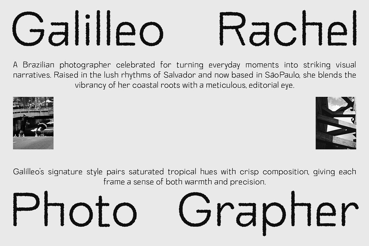 Ranberg Rounded Rough, a Sans Serif Font by Craft Supply Co. (Photo 3 of 8)
