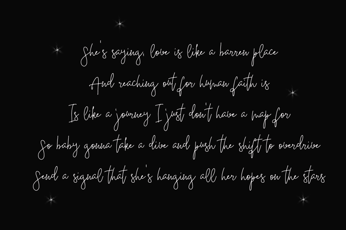 Deelishes, a Script Font by Katie Holland (Photo 10 of 10)