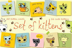 Set Of Kittens