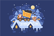 Frosty Christmas, an Illustration by Ivan Dubovik (Thumbnail 8 of 13)