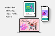 Vibrant Floral PNG Elements Pack, an Object Graphic by CreatingYOU.®, Lori Rice (Thumbnail 6 of 7)