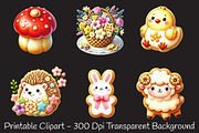 Spring biscuits sublimation png, an Illustration by RobertsArt (Thumbnail 4 of 7)