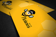 Creative Bee Business Card, a Business Card Template by Awns Creators (Thumbnail 3 of 5)