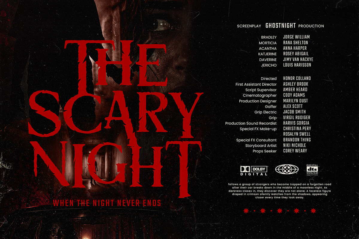 Thorncroft - Serif Grunge Horror, a Serif Font by Inviline.co (Photo 7 of 15)