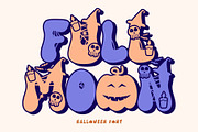 Full Moon is a cool Halloween font, a Handwritten Font by Brown Cupple (Thumbnail 1 of 6)