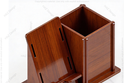 Desk Organizer Phone Stand Pen Holde, a Graphic by AtacanDigital (Thumbnail 6 of 6)