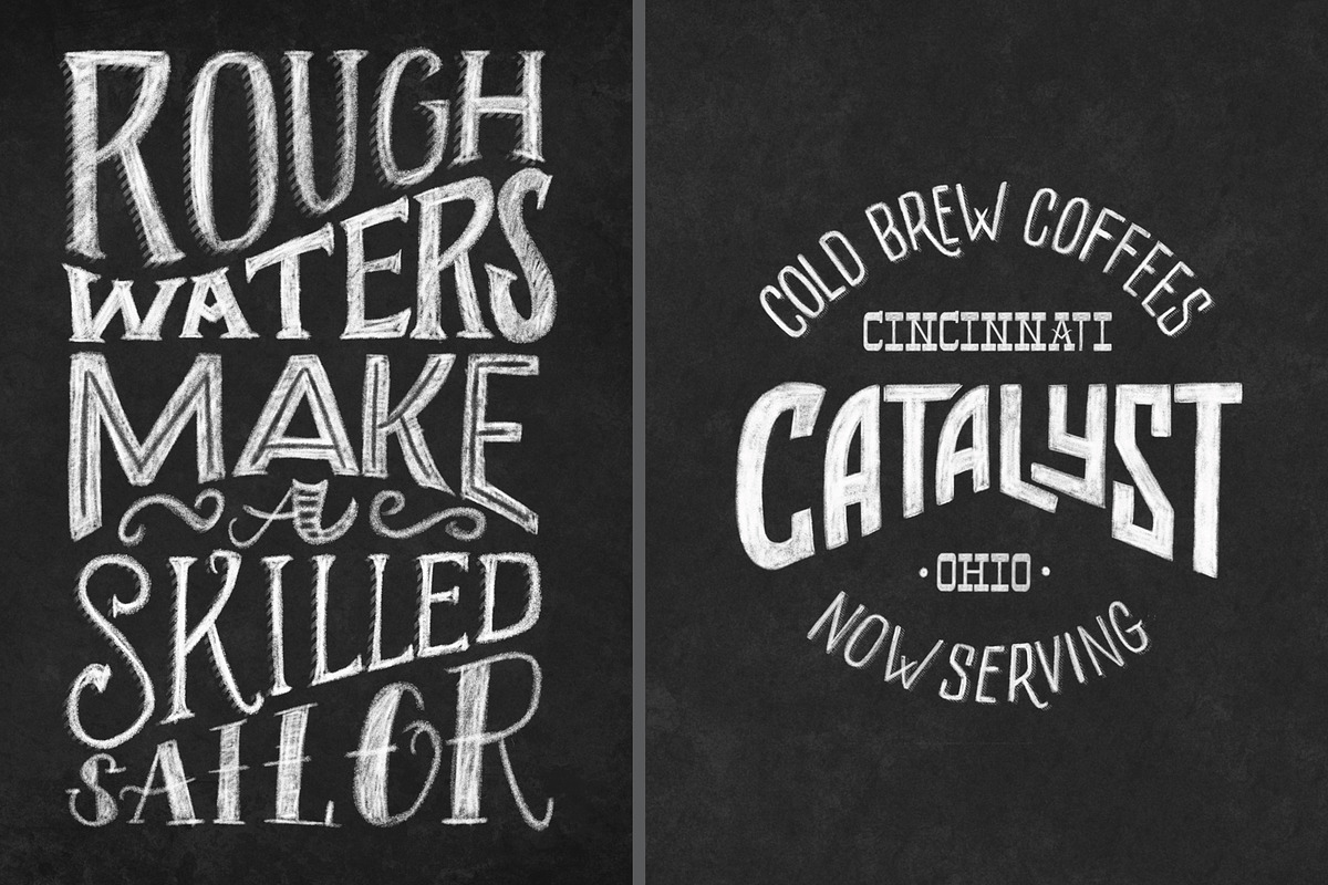 Chalk Brush Pack for Procreate, a Brush Add-On by Quiver Supply Co. (Photo 2 of 9)