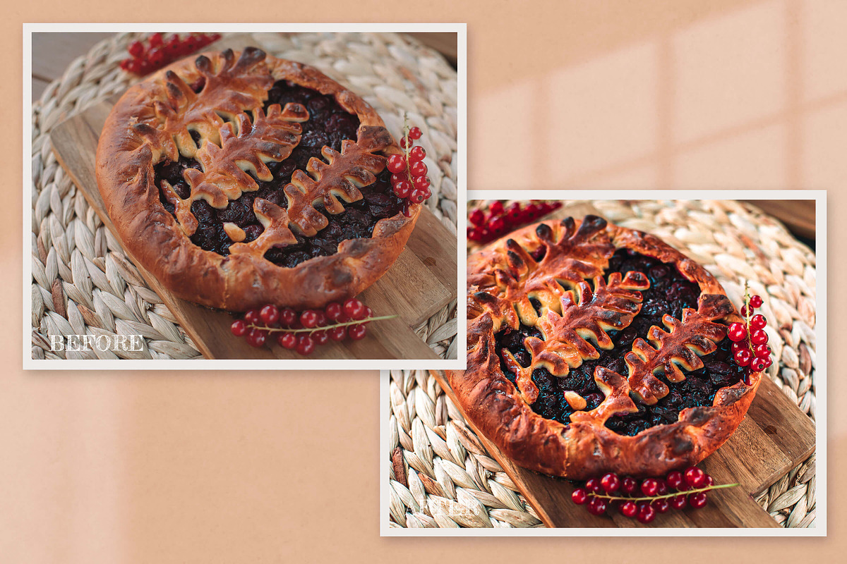8 Yummy Food Lightroom Presets, a Preset Add-On by 3Motional (Photo 7 of 11)