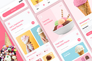 Sunday - Ice Cream Mobile App, an UI Kit Template by twinstd (Thumbnail 4 of 4)