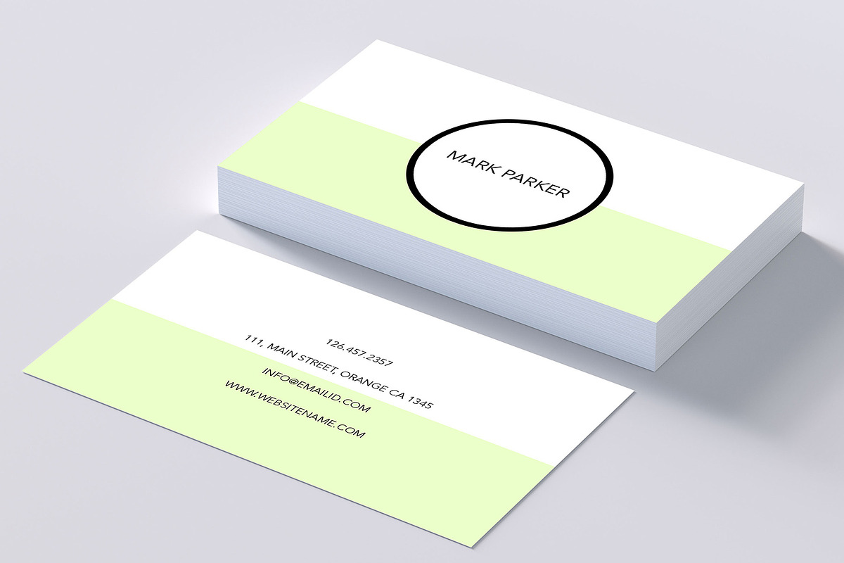 Simple elegant business card, a Business Card Template by Creative Designs (Photo 1 of 3)