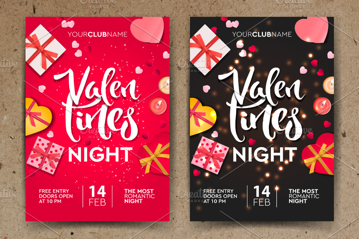Valentines Day Collection, a Templates & Theme by PREMIUMVECTOR (Photo 5 of 6)