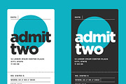 Event Ticket Admit Card Design, a Card Template by Orange Graphics (Thumbnail 2 of 2)