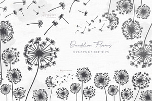 Dandelion Svg, Blowing Dandy 084