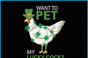 Lucky Cock Chicken St. Patrick's Day, an Object Graphic by Creativeusart (Thumbnail 2 of 4)