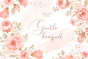 Gentle Bouquet, a Decorative Illustration by MayaNavits (Thumbnail 1 of 15)