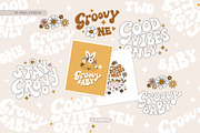 Groovy baby collection, an Animal Illustration by tatiletters (Thumbnail 6 of 9)