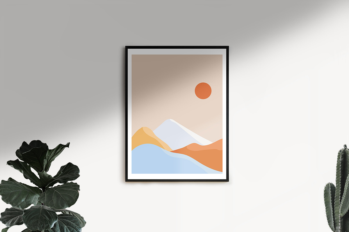 Shapes and Landscapes Collection, a Texture Illustration by Aiden Walker (Photo 8 of 9)