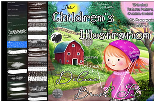 Children's Illustration Brush Bundle