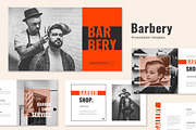 Barbery - Barbershop Keynote, a Presentation Template by Design Persona (Thumbnail 1 of 5)