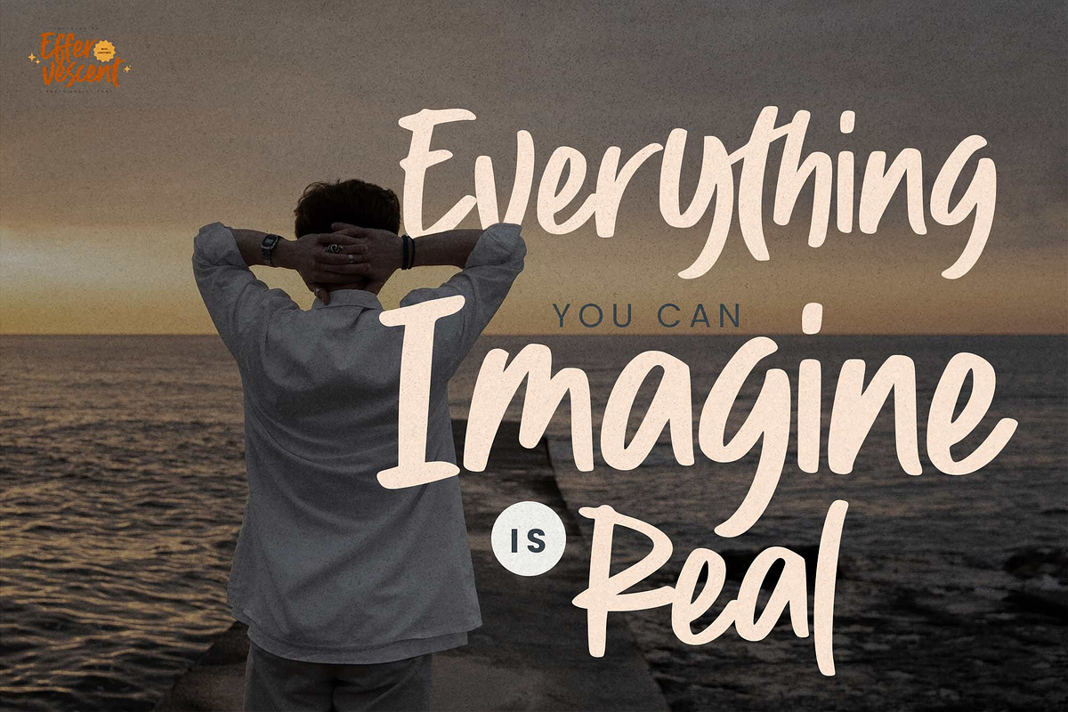 Effervescent – Quick Brush Font, a Handwritten Font by Gassstype (Photo 8 of 8)