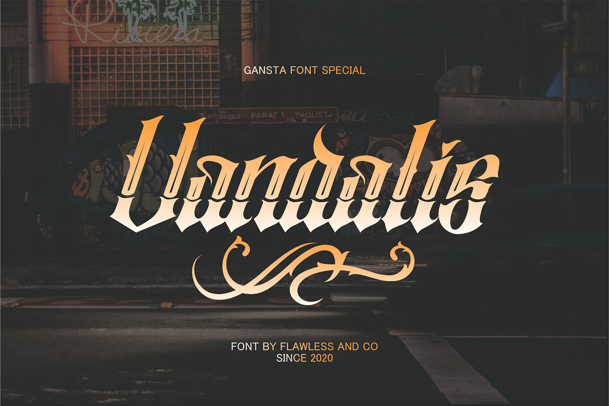 Konstan Tatto Font, a Blackletter Font by Flawless And Co (Photo 2 of 12)