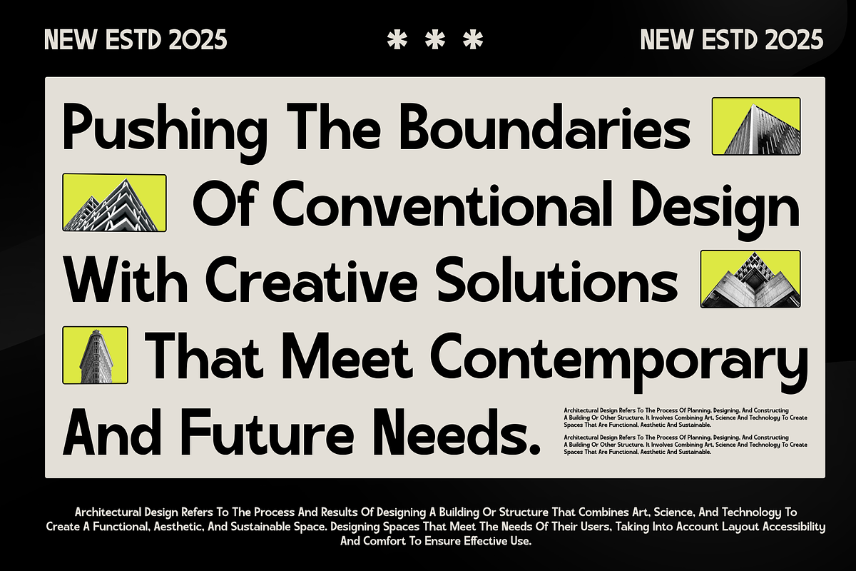 Recide - Modern Sans Serif Typeface, a Sans Serif Font by MaikoHatta (Photo 3 of 7)