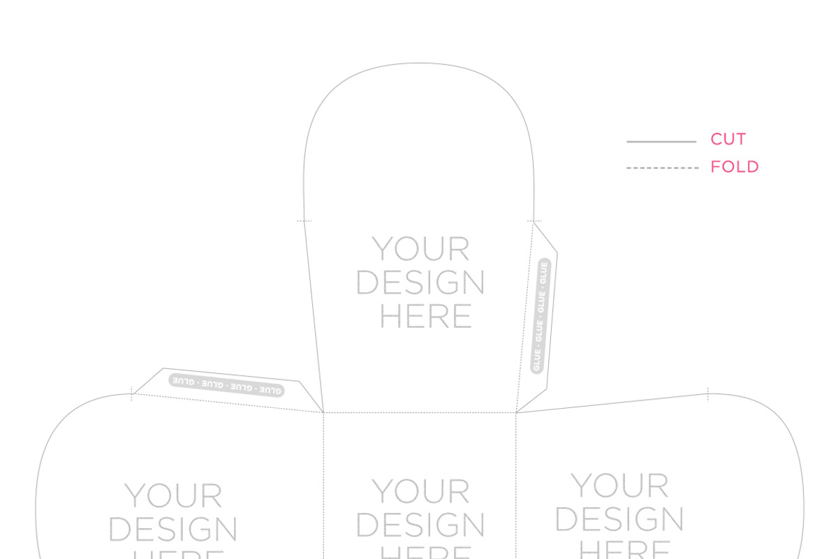 Gift Box Template, a Templates & Theme by Pegaconleche Papercute (Photo 2 of 4)