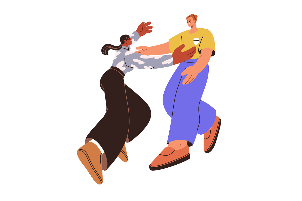 People meeting set. Reunion concept, a Person Illustration by Good Studio (Photo 13 of 20)