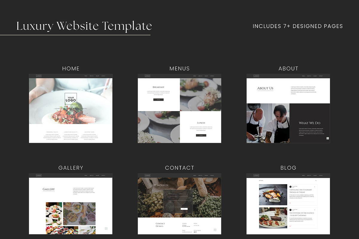 New Business Wix Website Template, a Wix Template by Italia Designs (Photo 3 of 3)