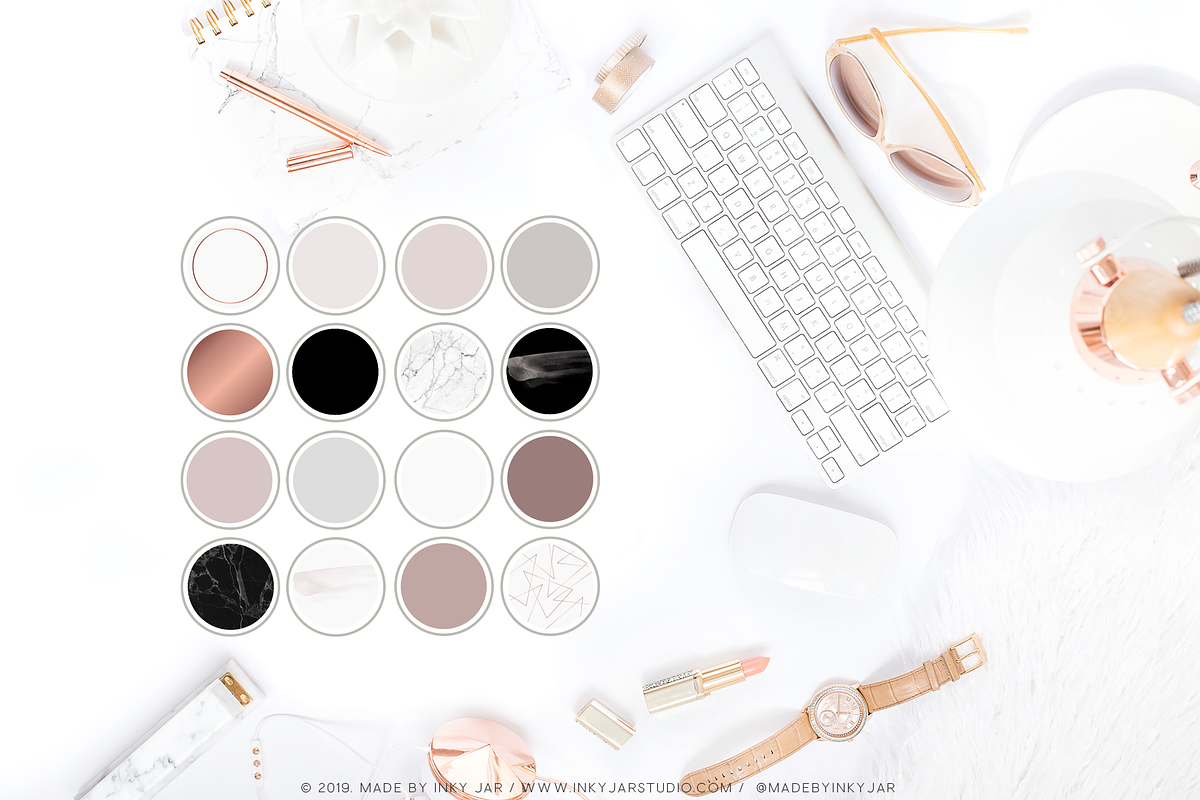 Instagram Highlight Covers-Elegant, a Social Media Template by Inky Jar Design Studio (Photo 2 of 2)