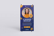 X-Banner Mockup Bundle Set, an Advertising Mockup by Rielismee (Thumbnail 2 of 5)