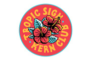 Tropic Sign Font, a Font by Kern Club (Thumbnail 2 of 4)