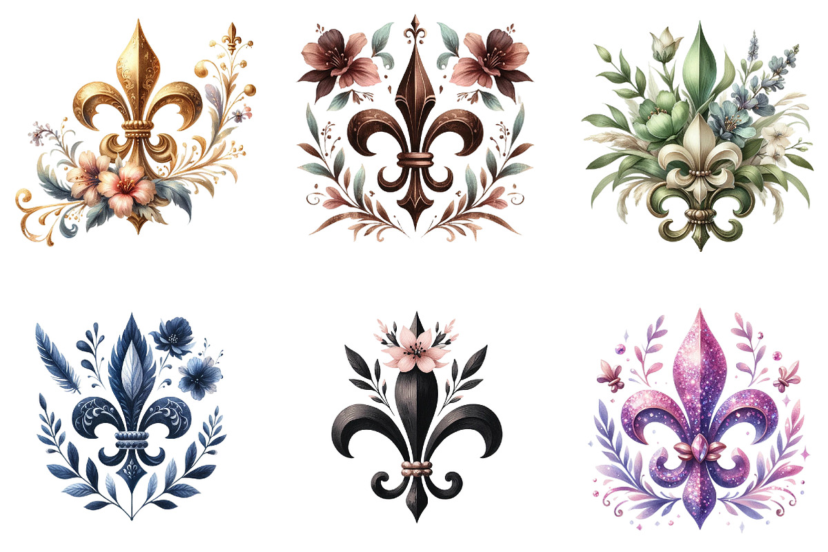Fleur De Lis Png, an Illustration by DreamArtGraphic (Photo 2 of 4)