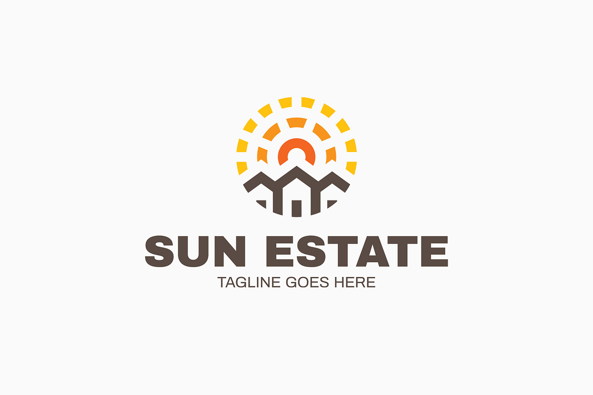 Sun Estate Logo, a Branding & Logo Template by Falcon eye (Photo 1 of 4)