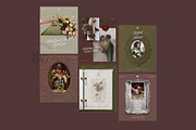 Romantic Florist Instagram Template, a Social Media Template by And Done Studio (Thumbnail 2 of 8)
