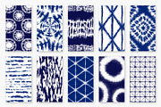 Shibori Tie Dye Seamless Patterns, a Pattern Graphic by CatJello Graphics (Thumbnail 8 of 28)