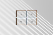7:5 Frame Mockup BUNDLE A4 5:7 L, a Product Mockup by DESIGN BY nube (Thumbnail 14 of 15)