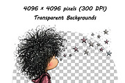 Whimsical Birthday Boy Clipart PNG, an Illustration by one-touch (Thumbnail 7 of 18)