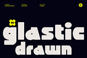 CS Glastic Drawn, a Sans Serif Font by Craft Supply Co. (Thumbnail 1 of 8)