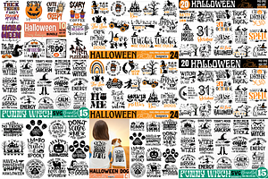 Mega Halloween SVG Bundle