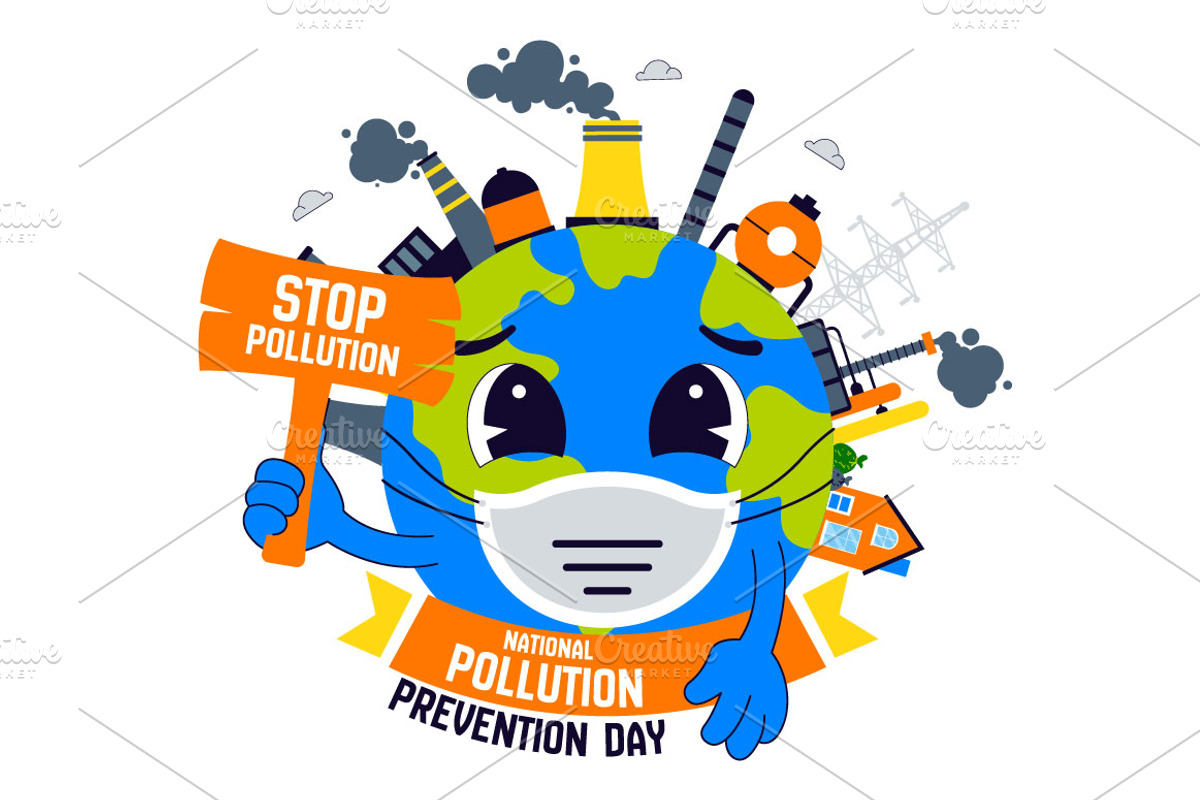 10 National Pollution Prevention Day, a Seasonal Illustration by denayunebgt (Photo 4 of 4)
