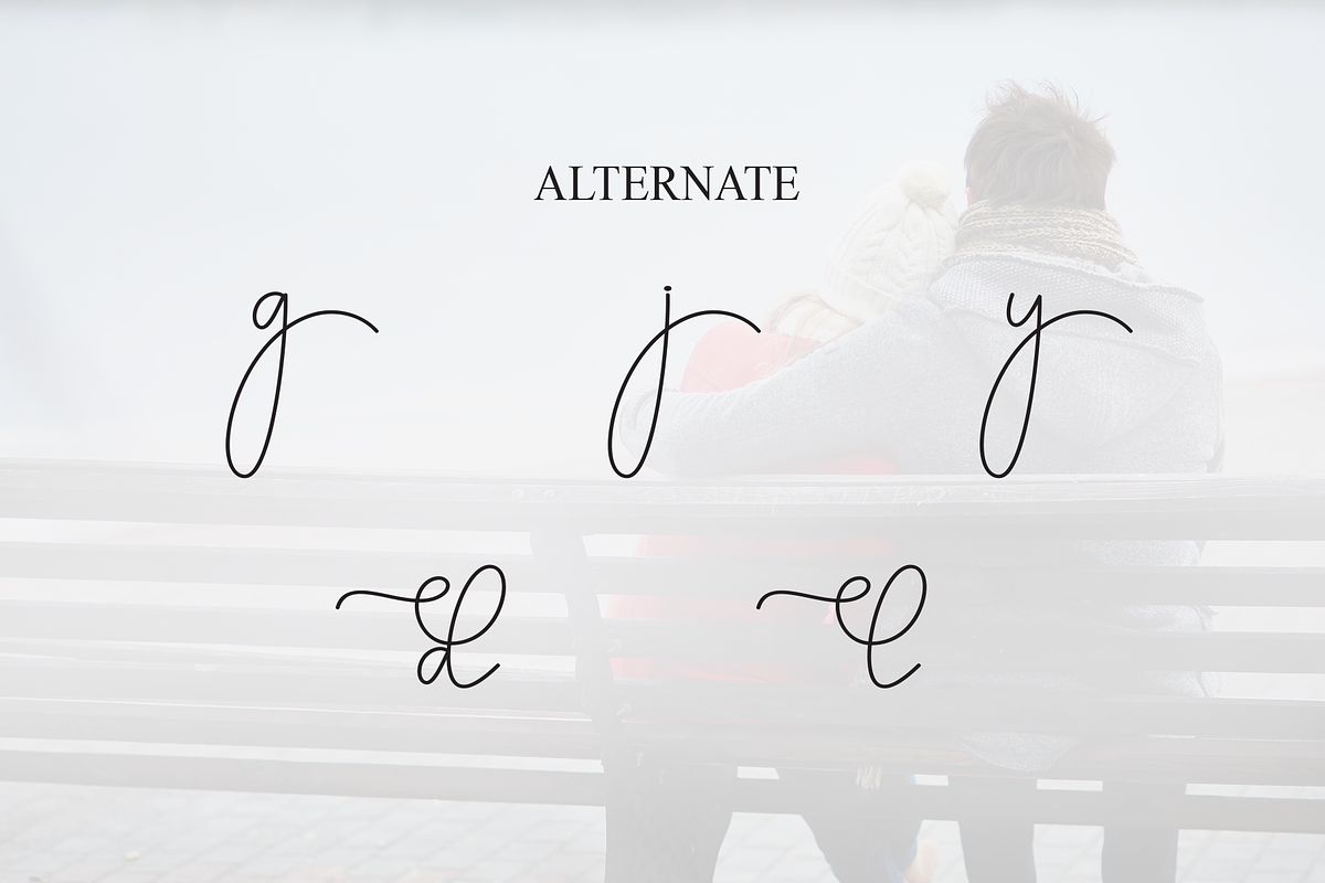 Darling | Script Font, a Handwritten Font by Scratchones (Photo 8 of 9)