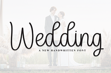 Wedding | Script Font
